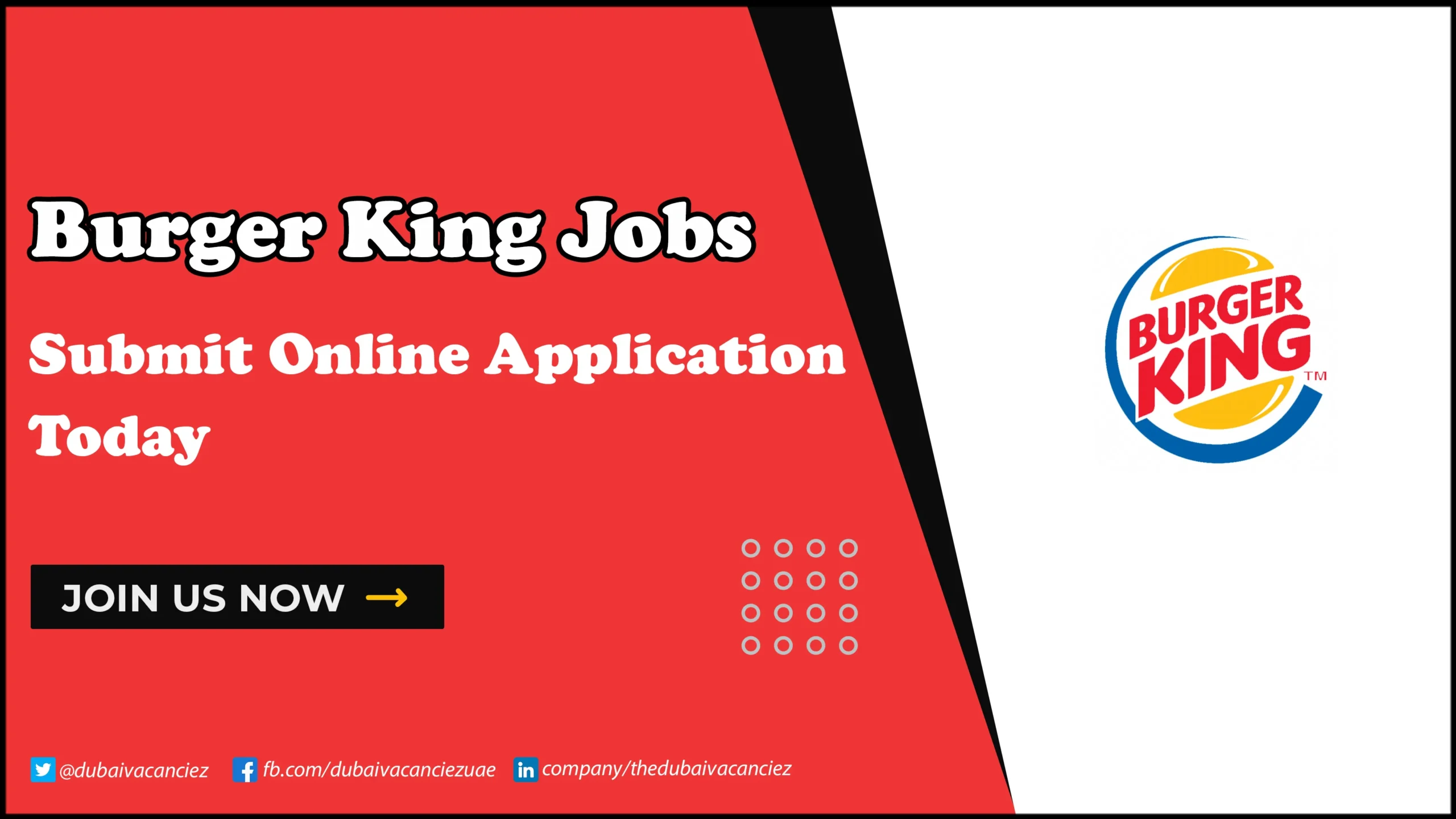 Burger King Jobs for Foreigners | Submit Application Online Burger King Jobs