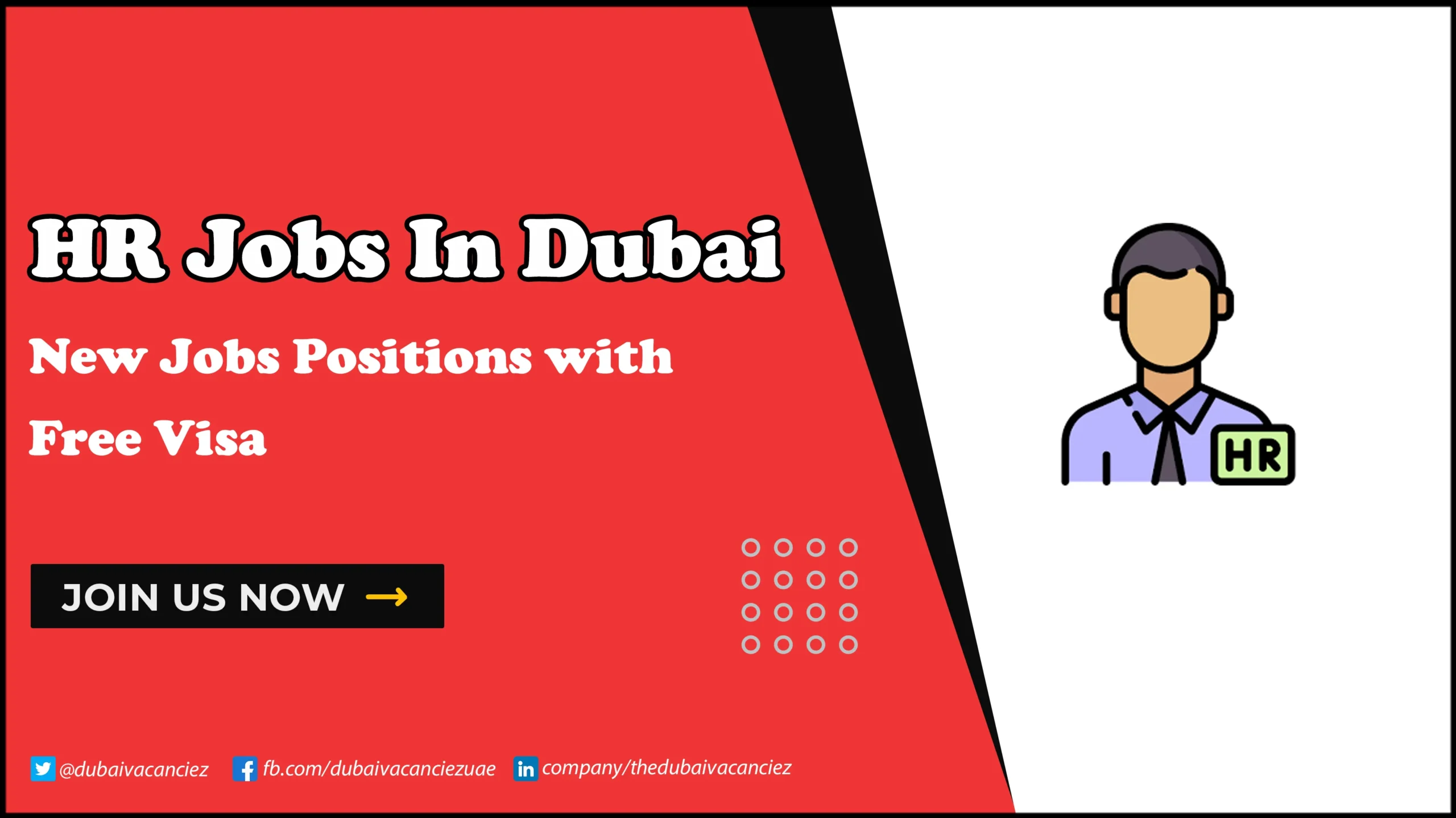 HR Jobs in Dubai for Foreigners with Visa Sponsorship | Apply Today HR Jobs in Dubai